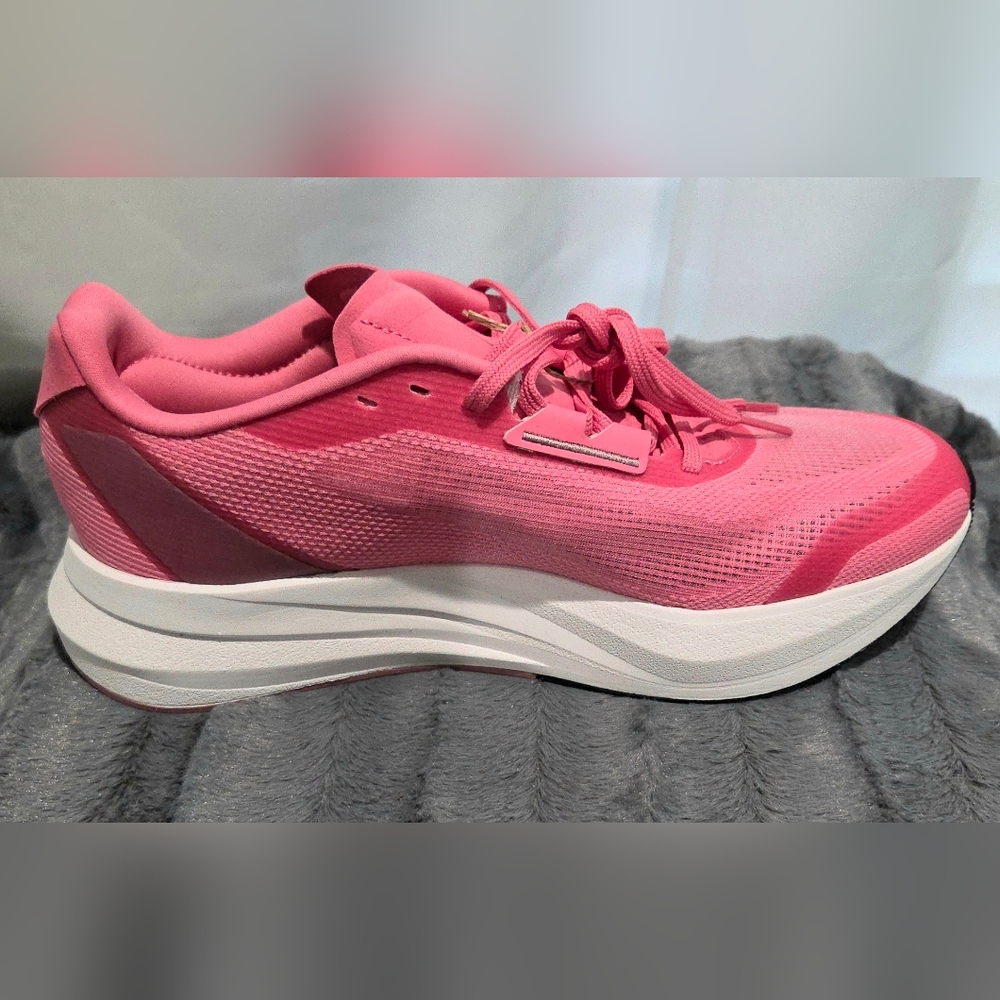 Adidas Vibrant Pink and White Running Shoes - Picture 5 of 7